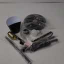 Floor Lamp, Dimmable Floor Lamps for Living Rooms & Bedrooms, Farmhouse Reading Lamp - Standing, Adjustable Metal Heads Indoor Task Lighting for Living Room Bedroom Office (Dimmable Black)