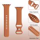 7 x STG Sport Silicone Bands Compatible with Apple Watch Band Ultra 3/2/1 49mm, Series 11/10 46/42mm, 9/8/7 45/41mm, SE 6/5/4 44/40mm, 3/2/1 42/38mm S/M M/L for Women Men
