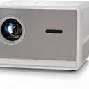 [Netflix Officially & Electric Focus]Projector with WiFi and Bluetooth3 Years Protection600ANSI Native 1080P/4K SupportedShort Throw Projecto for Home & OutdoorBuilt-in Apps