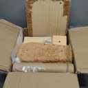 5-Tier Tall Cat Tree for Kittens, Floor to Ceiling Wall Mounted Cat Wall Shelves with Brown Plush Pads, Adjustable Wild Simulation Cat Tower for Climbing, Scratching & Lookout (83Inch)