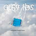 Hp hope Bucket Bags for Women, Lightweight Puffy Bucket Bag with Lambswool Lining, Casual Shoulder Bag Handbag for Daily, Blue