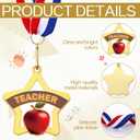 24 Pcs Graduate Christian Nurse Teacher Lawyer Medals 1.77'' Religious Bible 2026 Graduation Award Medals with Ribbons Trophy Prize for Graduation Student Gift