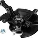 Front Right Steering Knuckle Wheel Hub Bearing Fit for Honda for Civic 2006 2007 2008 2009 2010 2011((Without Si Model) Assembly Engine Replace for # 698-450 698450 (Right Steering Knuckle Assembly)