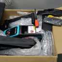 VIVURN-018 Under Desk Elliptical 12 Speed 5 Modes Mini Motorized Leg Exerciser While Sitting for Seniors As Seen on TV with Non-Slip Mat Quiet & Portable Electric Pedal Exerciser for Home and Office (Blue)