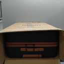 UKEIN Luggage Sets 5 Piece, Carry On Luggage 20In With Spinner Wheels, Hardside Suitcase Set with TSA Lock,Durable Large Suitcase With Travel Backpack for Men-20/24/28in (Black, 5 piece set)