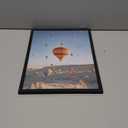 JCJMY 11x15 Inch Picture Frame, Horizontal and Vertical Formats for Wall Hanging, 11 x 15 Wall Gallery Poster Photo Frame with Shatter Resistant Plexiglass, Black