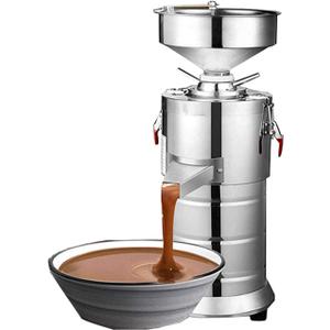 Peanut Butter Maker Machine Nut Butter Machine Electric Grain Grinder Peanut Butter Maker Sesame Sauce Grinder Home/Commercial for Groundnut, Almond, Cashew Nut and Sesame