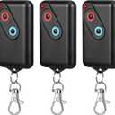 Kingdder 3 Pieces Garage Door Remote Compatible with Guardian 2211 L 2 Button Garage Door Remote Transmitter 303mhz/390mhz Gate Opener Transmitter with Keychain