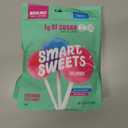 4 x SmartSweets Lollipops, 3oz, Blue Raspberry & Watermelon Flavors, Hard Candy with Low Sugar (1g), Low Calorie (40), No Artificial Sweeteners, Plant-Based, Gluten-Free