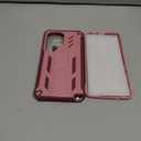 FNTCASE for Samsung Galaxy S26-Ultra Case: [Built-in Screen Protector & Kickstand] [2 Front Frames] [Military-Grade Drop Protection] Heavy Duty Shockproof Rugged TPU Case Full Body Protective Pink