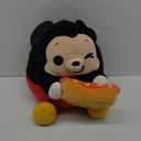 Snackles Disney 14-inch Plush (Mickey) by ZURU, Plush with Snack Accessory
