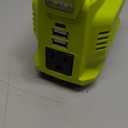 Real 200W Power Inverter Compatible with Ryobi 18V Battery, 18V to 110V-120V, Portable Phone Charger with USB Charger Adapter, 2 USB Ports & 1 Type-C & 1 AC Outlet (No Battery)