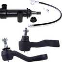 ASAPE 3PCS Idler Arm Pitman arm Kit Fit for 2000-2012 for GMC Yukon XL 2500 for 2003-2009 for Hummer H2 Front Pitman Arm and Idler Arm Bracket