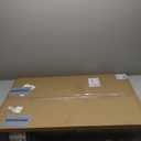 upsimples 24x36 Poster Frame, Display Pictures 20x30 with Mat or 24 x 36 Without, Wall Hanging Picture Frames, Black, 1 Pack