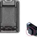 iMusk Original OEM Camera Mount Adapter for DJI Mic Receiver, Black, Plastic, Top Mount