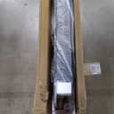 Fireplace TV-Stand with 40" Fireplace - 2 LED Light TV-Stand for 85 inch TVs, Entertainment Center with 4 AC Power Outlets, Storage 2 Tier TV Consoles Stand for Living Room, Easy Assembly, Light White