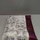 Jinchan Extra Long Linen Curtains for Living Room - Grey Damask Patterned 96 Inches Long for Bedroom - Light Filtering Vintage 8FT Drapes With Grommet Window Treatments - 2 Panels Set