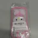 Cute Kawaii Cartoon Phone Case for iPhone 11 Pro Max Built-in Makeup Mirror for Women Girls, Soft Silicone Transparent Protective Phone Case for iPhone 11 Pro Max 5.8 Inch, Pink