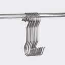 12 Pack 7.9 Inch Extra Long Shower Curtain S Hooks Stainless Steel Heavy Duty for Hanging