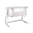 Baby Delight Beside Me Dreamer Bassinet | Bedside Sleeper | 6-Position Height Adjustment | Driftwood Grey