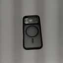 TOCOL for iPhone 17 Pro Case, Compatible with Magsafe, Full Camera Protection, Built-in Magnetic Ring, Drop Protection, Translucent Matte Phone Case for iPhone 17 Pro 6.3 inch (Black)