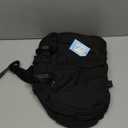 Lightweight Backpack for Women Men, Travel Casual Daypack Laptop Rucksack, Waterproof College High Secondary Bookbag Daily Bag, Black