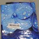 Dish Drying Mat Hydrangeas Flower Blue for Kitchen Counter Absorbent 18x24 Inch Microfiber Dishes Plate Glass Dry Draining Pad Reversible Washable (C033)