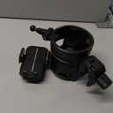 3-in-1 Stroller Cup Phone Holder Attachment, Universal Cup Holder with Adjustable Phone Mount, Double Cup Holder for Walker, Wheelchair, Fits Most Donna, Uppababy, Bugaboo, Anti-Slip & Easy Install