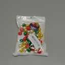 64 Pcs Mini Christmas Balls Ornaments 16mm Shatterproof Glitter Colorful Balls Christmas Decor 4color Hanging Pendant for Xmas Tree Wreath DIY Craft Holiday Party Home (Yellow,Green,Red,White)