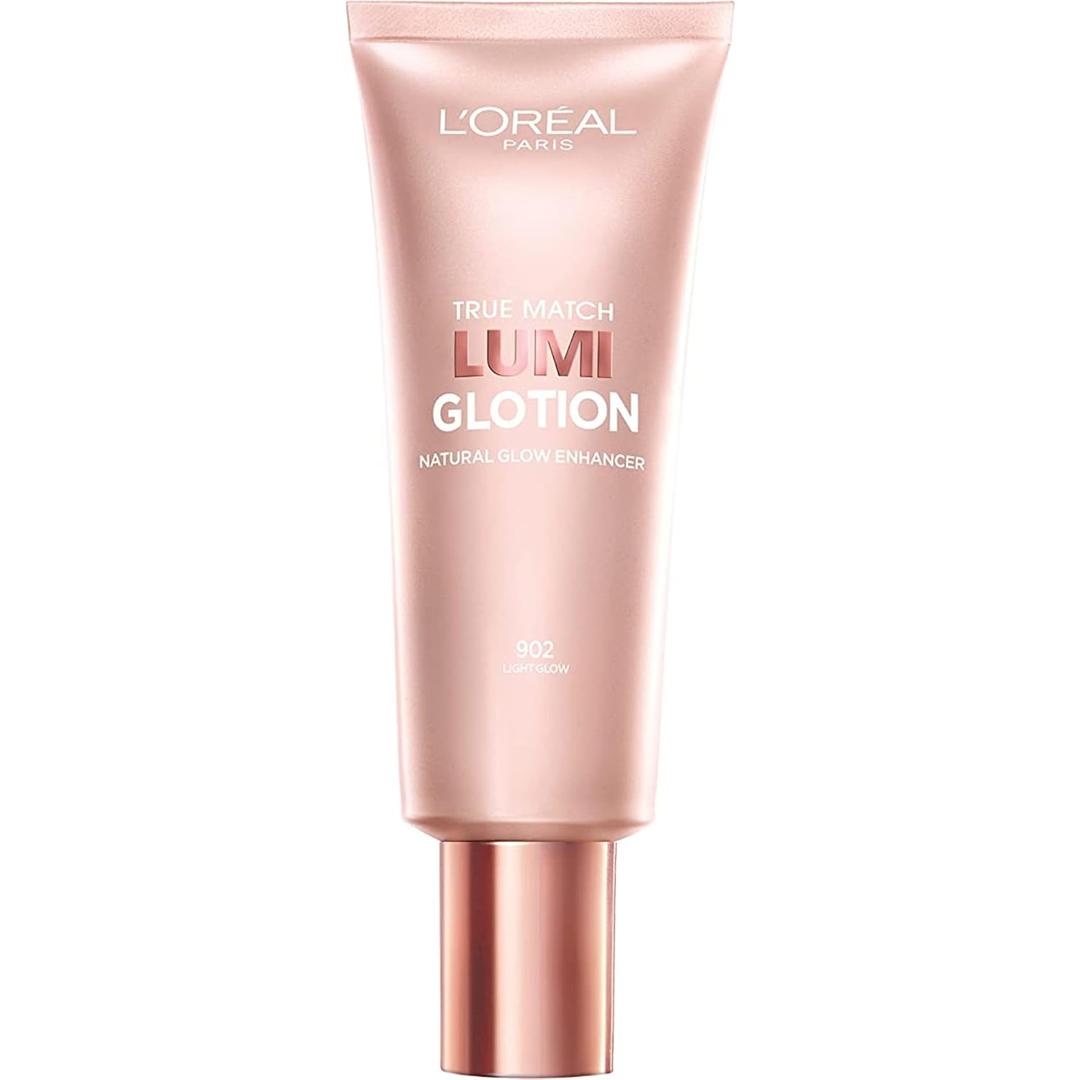 L'Oreal Paris Makeup True Match Lumi Glotion, Natural Glow Enhancer, Illuminator Highlighter, Bronzing Drops For a Sun-Kissed Glow, 902 Light (1.35 Fl Oz (Pack of 1))