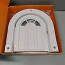 Purrfect Portal Meow Manor XL Interior Cat Door No-Flap Pet Door for Interior Doors, Easy DIY Installation, Cat Door for Cats up to 30 lbs, White