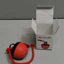 Interactive Dog Toys Ball,2025 Smart Pet Puppy Ball with Ropes, Path Electric Automatic Moving and Rolling Dogs Toy, for Small Medium Large Dogs (Red)