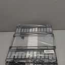 REALINN 2 Pack Pull Out Cabinet Organizer, Expandable(12"-20") Slide Out Drawers 3 Slide Rails Fix with Adhesive or Screw, Roll Out Shelves for Kitchen Cabinet Organization, White, 6.75in height