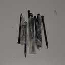 8 Pack Tent Stakes Heavy Duty Metal Tent Pegs for Camping Steel Tent Stakes 8 inch Unbreakable and Inflexible