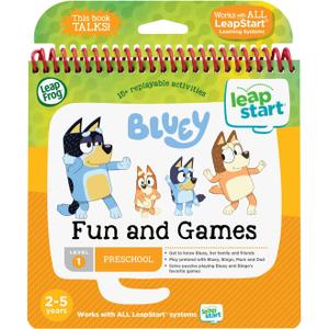 LeapFrog LeapStart Bluey Fun and Games (Level 1)
