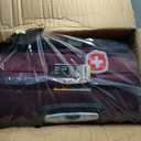 SwissGear Sion Softside Expandable Luggage  Large Checked Suitcase with 360 Degree Wheels & Retractable Handle  29 Inch, Perfect for 7-9 Night Trips  Merlot