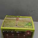 Dynaming 6 Pack Dual Use Solar Christmas Path Lights Outdoor, Hanging Lantern Solar Garden Light with Edison Bulb, Xmas Pathway Markers, Auto On/Off Candy Cane Lights for Patio Yard Walkway Driveway (Red & White)