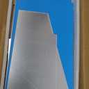 Queekay 20 Pcs Home Gym Mirrors 12" x 24" Acrylic Wall Mirror Tiles 2mm Thick Self Adhesive Mirror Sheets Frameless Wall Mounted Mirror Stickers Decor for Workout Bedroom Ceiling