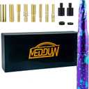 5.5inch Colorful Colors Black Bullet Antenna Replacement for Various car Models,Dodge, Chevrolet, Raptor Truck Antenna Accessories (Purple)