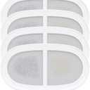 PAWGETHER 4 Pcs Cat Water Fountain Filter Compatible with 67oz / 2L Dog Water Fountain P3/P3s/P3SU Pet Water Fountain Replacement Filter