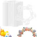 100PCS Balloon Arch ClipsPlastic Balloon Clips for Balloon Arch and Column StandReusable Balloon Connectors for Stunning Party Decorations, Weddings, Birthdays