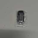 Key Fob Case Shell Fit for Ford Explorer Edge Mustange Fusion 5 Buttons Replacement Keyless Entry Remote Smart Key Fob Cover Casing with Button Pad & Uncut Key Blade Blank