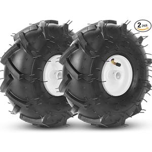 11x4.00-4 Tiller Tire and Wheel Set