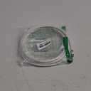 Elecan 3 Ft/1  Pack RG6 Coaxial Coax Cable Connectors Set, Quad Shielded High-Speed Internet 3 GHZ, Broadband Digital TV Aerial, Soft Satellite Cable Extension Double Rubber O-Ring+ Adapter+Ties+Clips