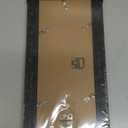 6x14 Shadow Box Black Solid Wood Display Picture Frame | 1 Inch Rabbet Depth | | 1.375 Inch Moulding Width | Grant Mid Century Photo Frame Complete with UV Acrylic, Backing & Hanging Hardware