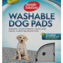 Simple Solution Washable Puppy Pads, Reusable Dog Pad, 34"x36", 2 Count | Dog Training Pads, Waterproof, Odor Control, Housebreaking, Senior Dogs, Reusable Dog Pads, Travel Friendly, Quick Dry