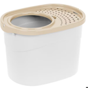 IRIS White Top Entry Litter Box