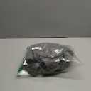 Brand - GANNAFEE Cotton Sleeping Bag Liner with Zipper - 100% Cotton Travel Sheet Sleep Sack Adult - Travel Sleeping Bag for Hotels Camping Hiking (Single - 33.5 x 87 inch, A-Dark Grey)