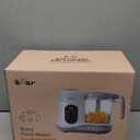 BEAR 2024 Baby Food Maker | One Step Baby Food Processor Steamer Puree Blender | Auto Cooking & Grinding | Baby Food Puree Maker with Self Cleans | Touch Screen Control, White