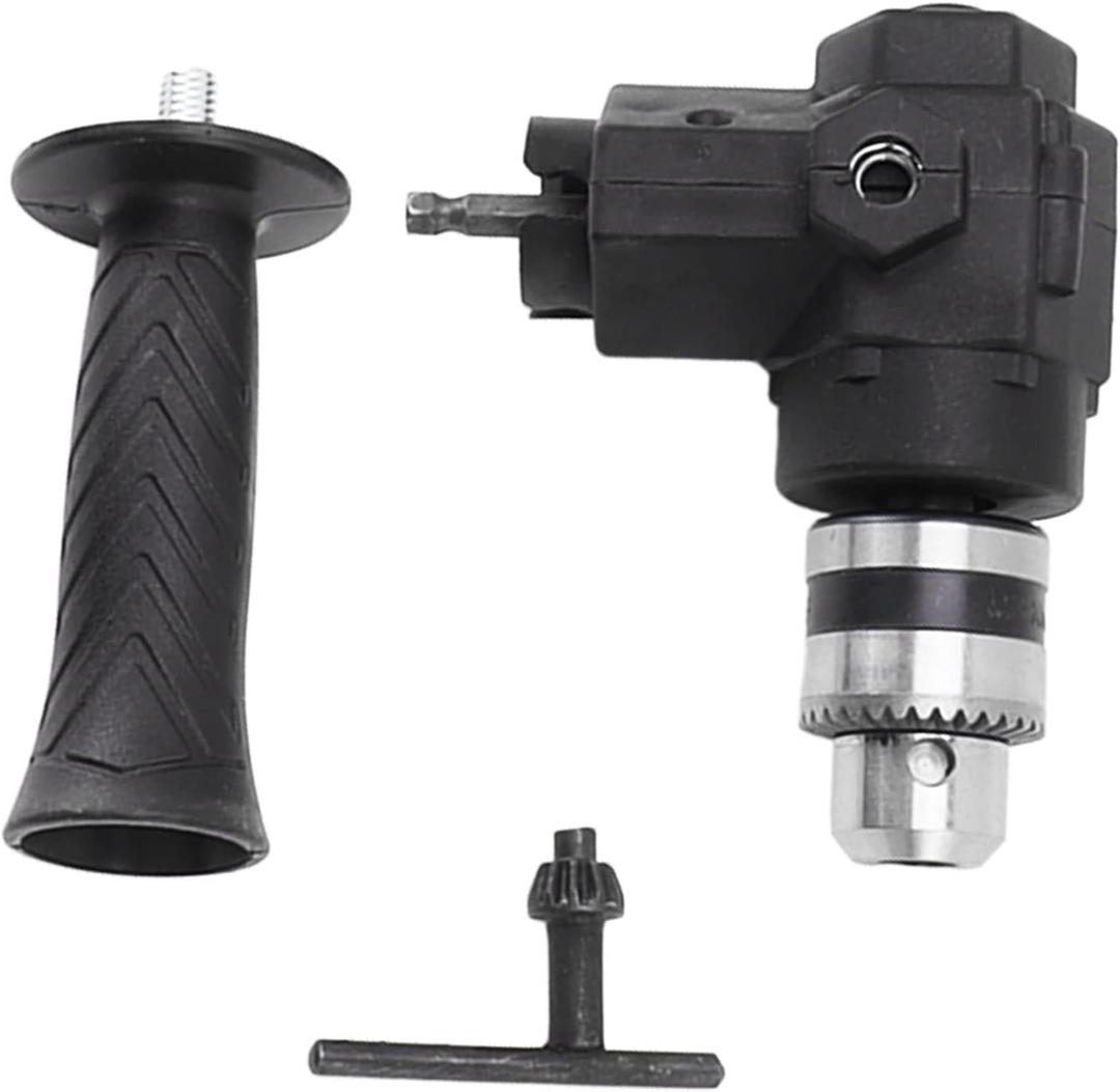 Drill Bit Right Angle Elbow, 90 Degree Drill Attachment Professional Right Angle Drill Bit Adapter for Tight Spaces